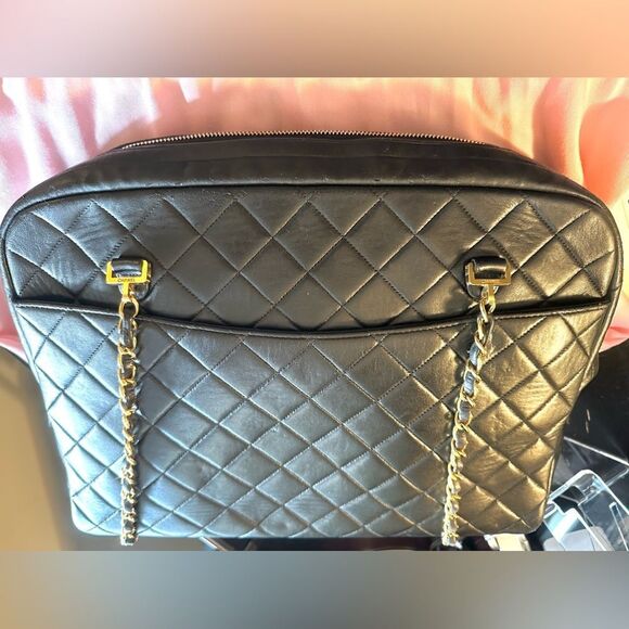 Vintage Chanel Quilted Matelasse Shoulder Bag - Picture 12 of 15